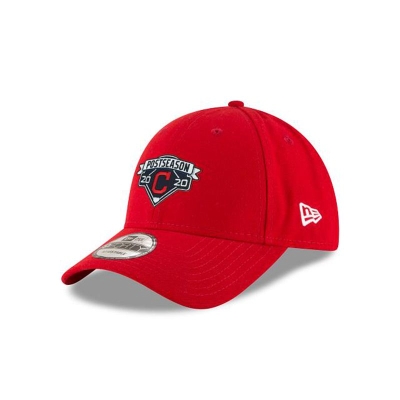 Cleveland Indians Gorra | New Era MLB Postseason Locker Room 9forty Adjustable Cap Mexico - Azules